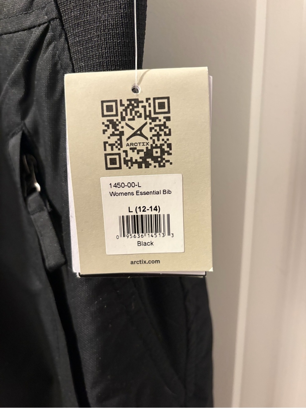 Arctix Black Women's Insulated Bib Snow Pants - Picture 3 of 7